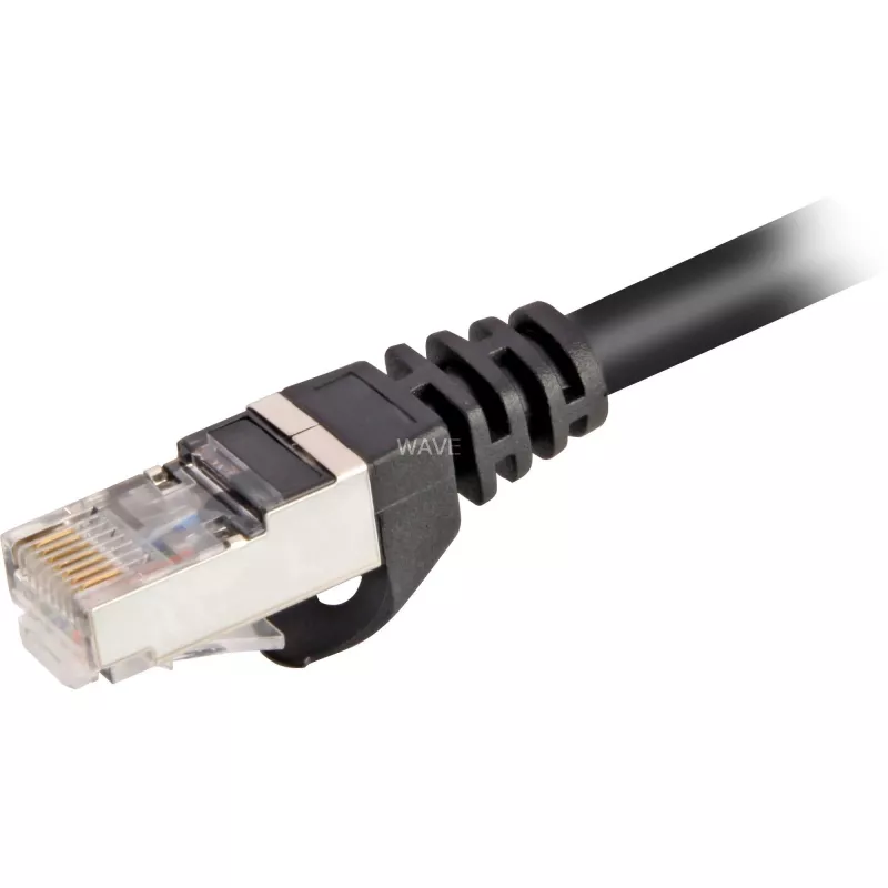 Cabo de rede Sharkoon RJ-45 Cat.6 SFTP, 2 m, preto