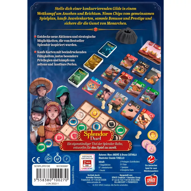 Splendor Duel, Jogo de Tabuleiro