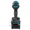 Makita TD002GD202 aparafusadora de impacto sem fios, 40 V XGT, sem escovas, 220 Nm, sextavado de 1/4", luz LED, com 2 baterias de iões de lítio de 2,5 Ah, carregador rápido e mala