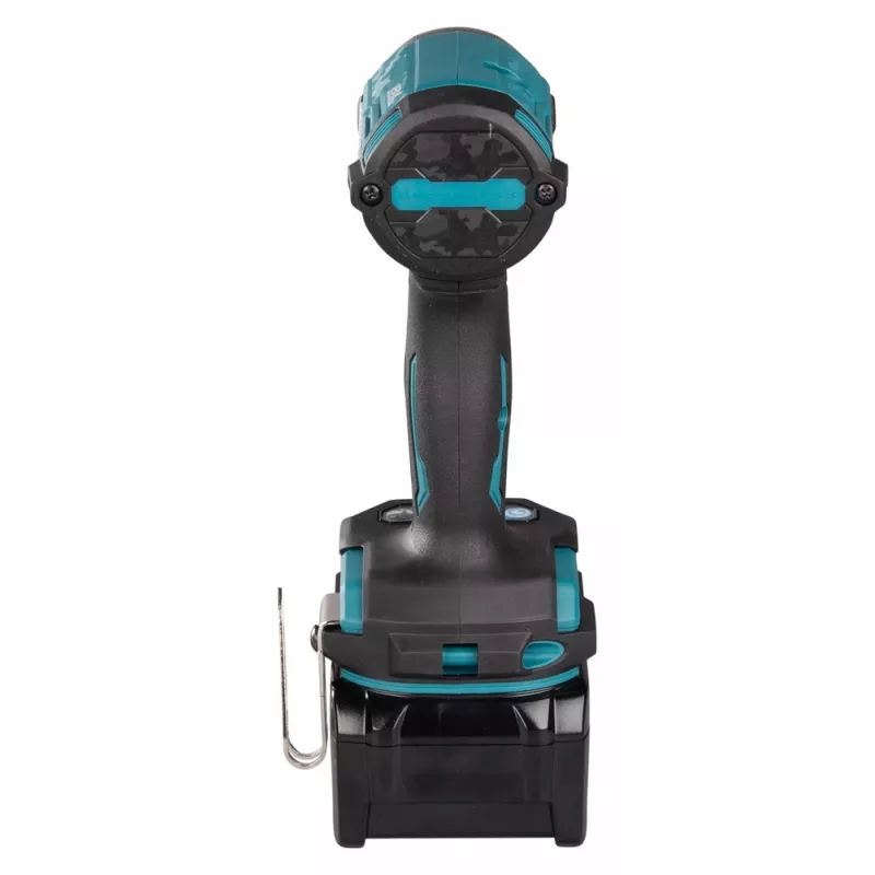 Makita TD002GD202 aparafusadora de impacto sem fios, 40 V XGT, sem escovas, 220 Nm, sextavado de 1/4", luz LED, com 2 baterias de iões de lítio de 2,5 Ah, carregador rápido e mala