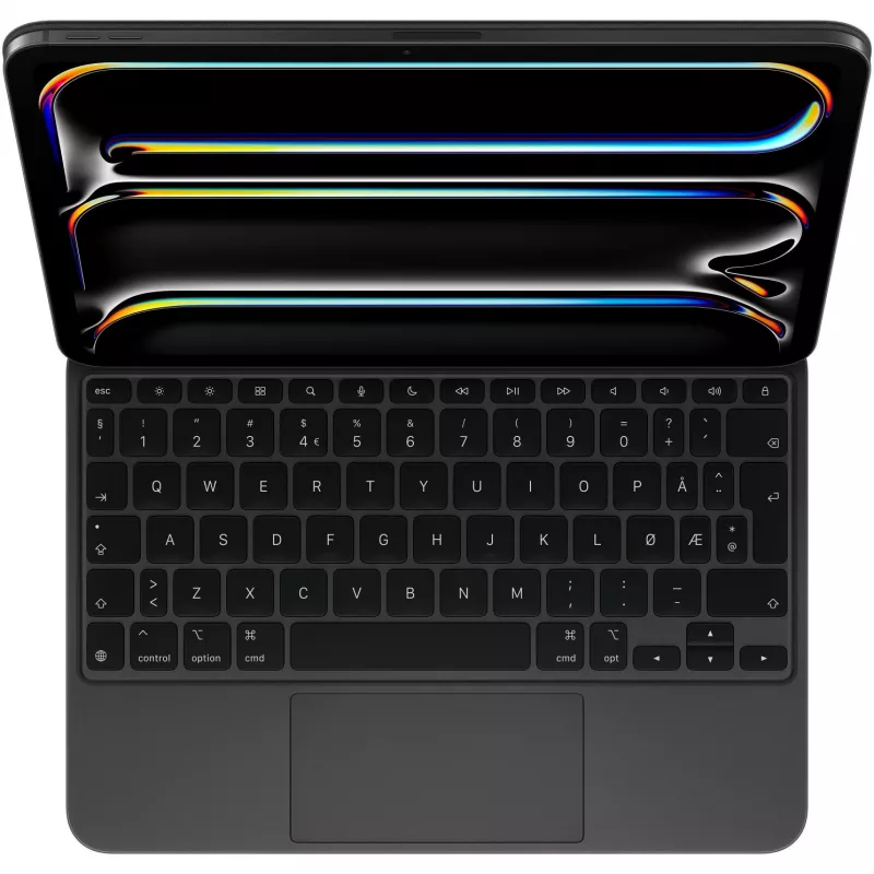 Teclado Apple Magic Keyboard QWERTY norueguês preto