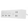 Régua de tomadas inteligente Tellur WiFi com 3 tomadas AC e 4 portas USB (4A)