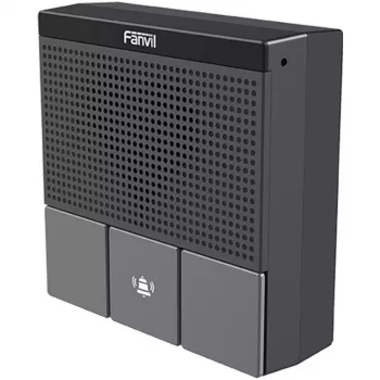 Intercomunicador Grandstream A10W SIP Mini IP54 PoE – altifalante de parede com proteção contra intempéries