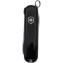 Faca multiferramentas Victorinox NailClip 580 Spey Point preta — 8 ferramentas, lâmina de 6,5 cm