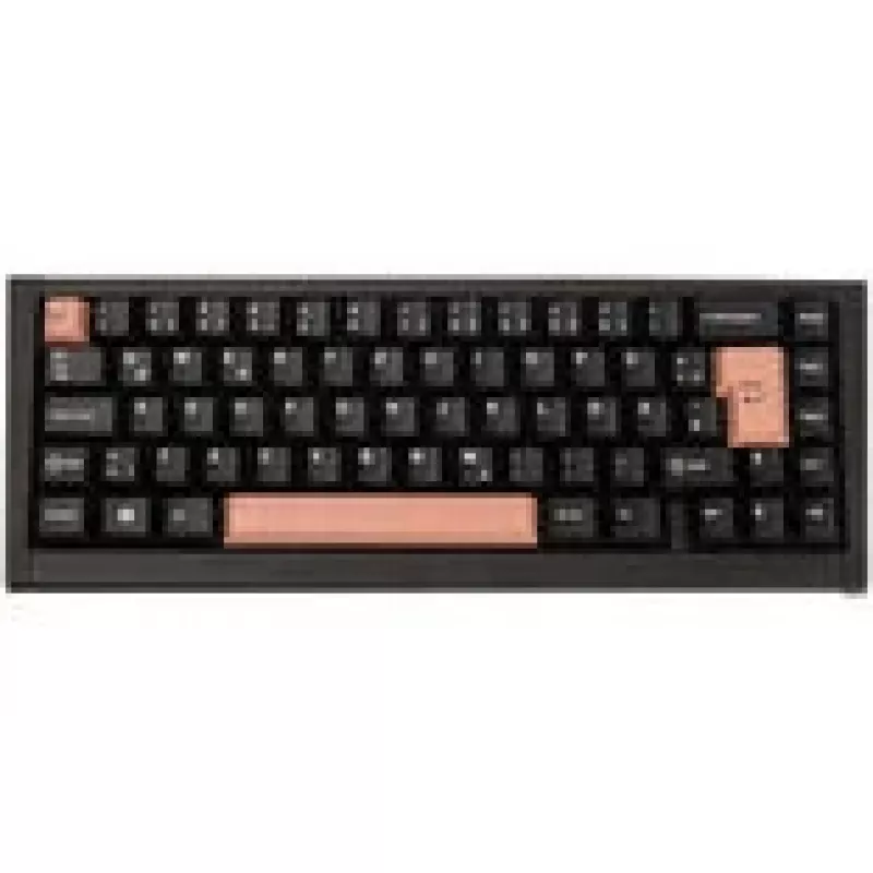 GMK FPTK5052 Additional Kit teclas ABS, double-shot, conjunto de expansão para ISO e ANSI, rosa pastel