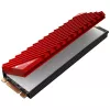 Dissipador/refrigerador Jonsbo M.2-3 vermelho preto 24,4 mm 73 mm 9,6 mm