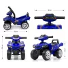 Veículo deslizante Milly Mally Ride-on Monster Navy — veículo deslizante com assento para criança, altura de assento baixa