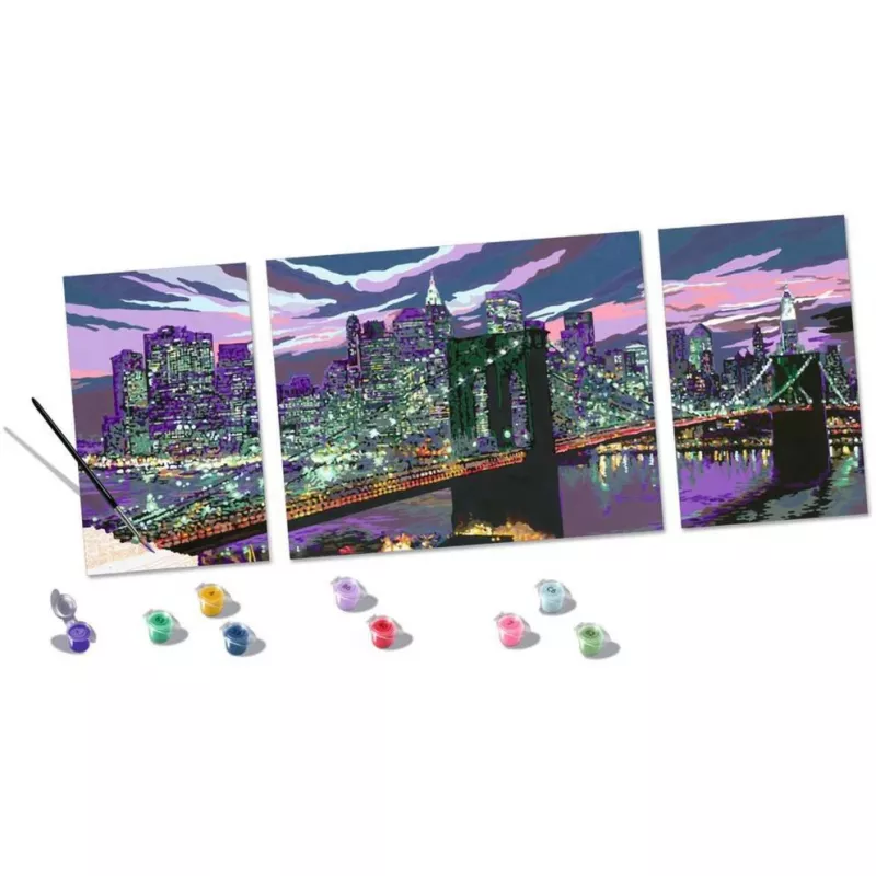 Pintar por números - Creart novo York Skyline