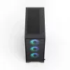 Caixa de PC Midi-Tower Fractal Design Pop 2 Air preto Solid — suporte ATX, 3 ventoinhas frontais de 120 mm, baías para unidades de 2,5/3,5