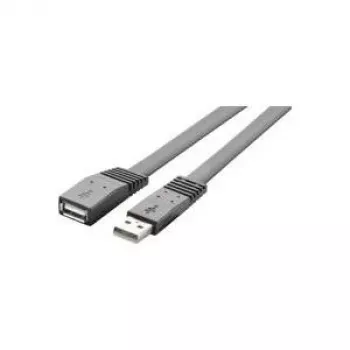 Cabo de extensão USB Renkforce 1365378 conector macho USB-A para conector fêmea A, USB 2.0, 5V, passivo