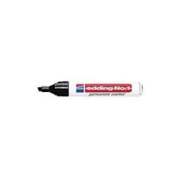 EDDING No.1 - Preto - ponta biselada - alumínio - multi - 1 mm - 5 mm