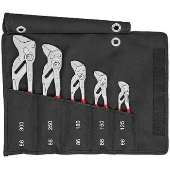 Conjunto de alicates universais KNIPEX 5 peças 125/150/180/250/300 mm
