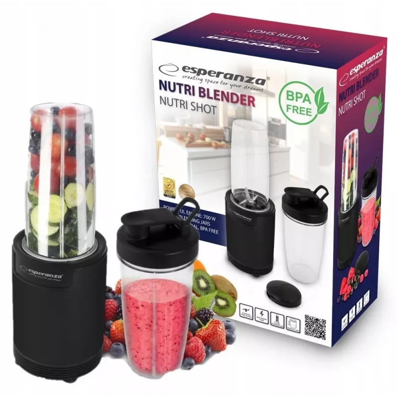 Batedeira de mesa Esperanza EKM029 preta