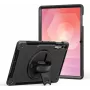 Capa de proteção robusta com suporte e alça de mão da jt berlin para Samsung Galaxy Tab S11 Ultra – preto