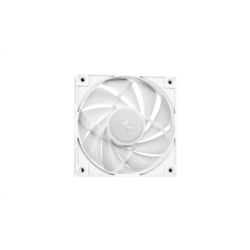 Arrefecedor líquido All-in-One DeepCool LE240 V2 – radiador de 240 mm, 2 ventoinhas PWM de 120 mm, rolamento hidrodinâmico, branco