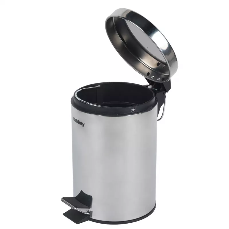 Balde de pedal Beldray LA038098SSAFEU7 3 litros fecho suave aço inoxidável