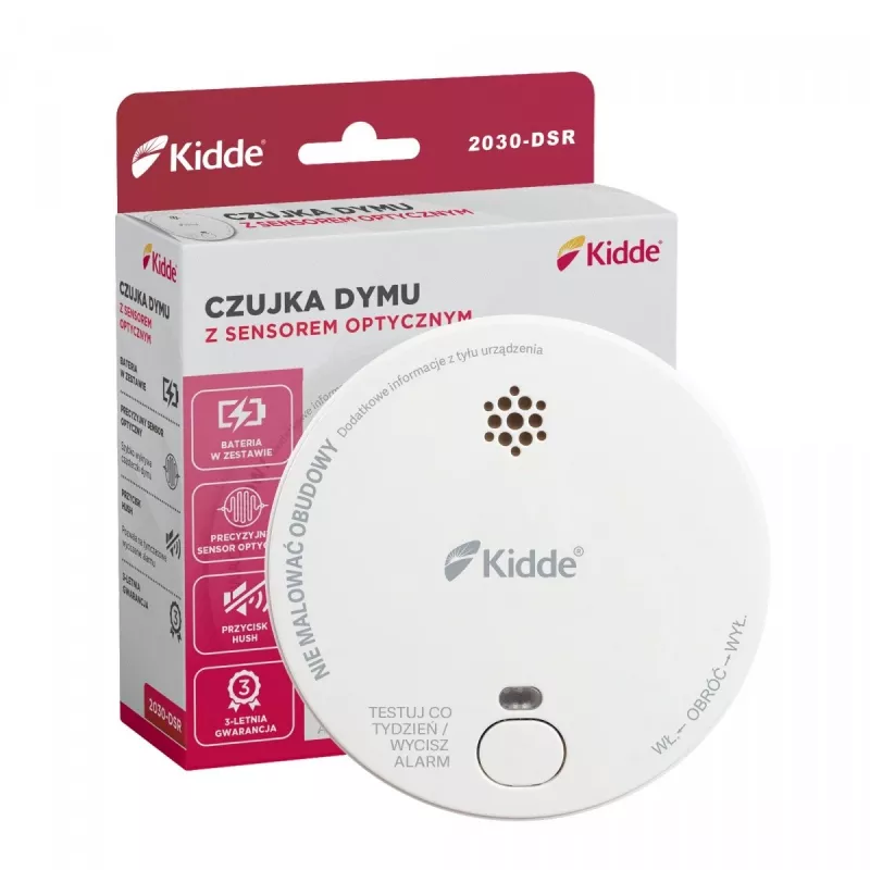 Detetor de fumo Kidde 2030-DSR