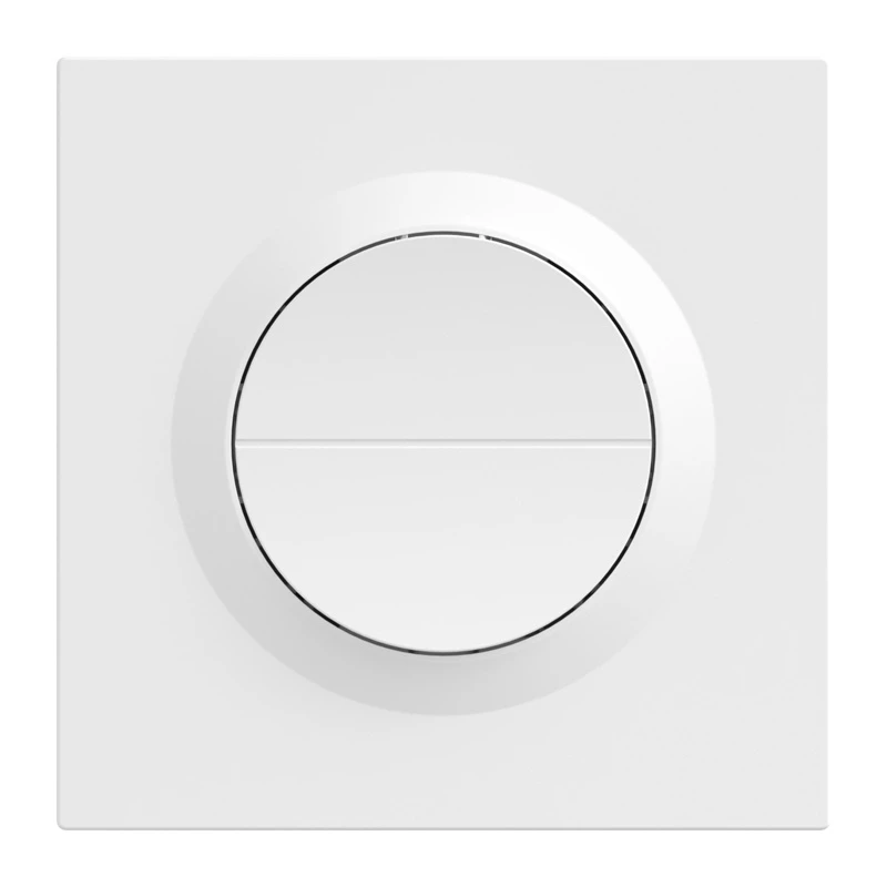 Interruptor inteligente de parede de dois canais Sonoff MINI-2GS-E — relé compacto para embutir para dois circuitos, compatível com Matter