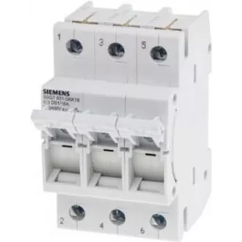 Siemens 5SG76310KK16 Interruptor-seccionador de carga tamanho de fusível D01 16 A 400 V