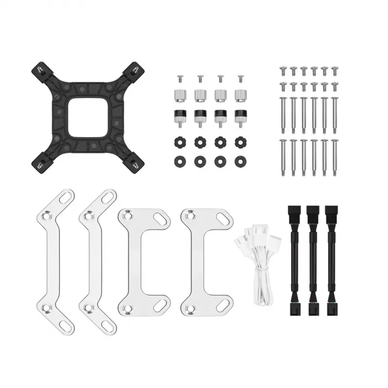 Arrefecedor líquido all-in-one para processador DeepCool LS720 SE WH 12 cm Branco 1 unid.