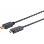 Adaptador de cabo de vídeo S/CONN 10-71065 7,5 m DisplayPort para HDMI