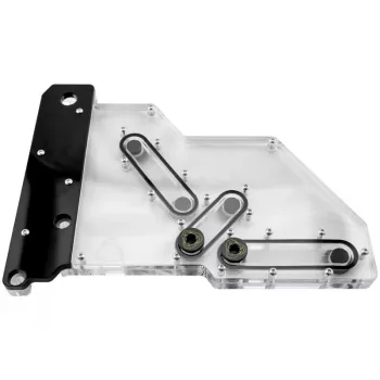 Singularity Computers Spectre 2.0 Elite Kit Side Distro Plate - preto