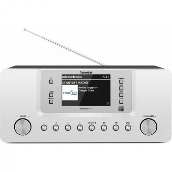 TechniSat DigitRadio 574 IR - sistema de áudio - 2 x 5 Watt - prateado (0001/2951)