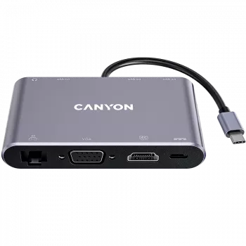 Canyon DS-14 - Docking station - USB-C - VGA, HDMI