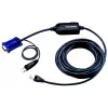 Cabo adaptador KVM ATEN USB - VGA para Cat5e/6 (módulo CPU)