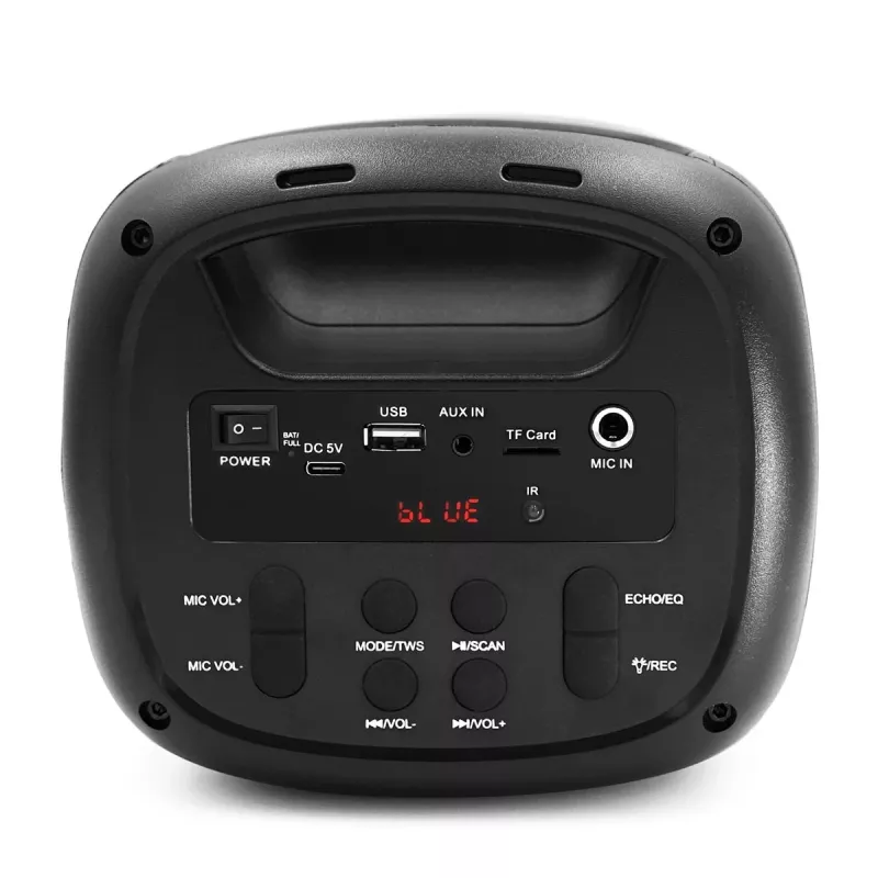 COLUNA DE KARAOKE SQUEAK BEATFLOW BT 5.0 + EDR SQ1005