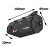 Headset FreedConn R1 PLUS E intercomunicador Bluetooth para motociclo, Bluetooth 5.0+EDR, alcance 1000 m, IP65, FM, vídeo 1080p, 30 h de tempo de conversação