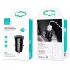 Carregador de automóvel usams USA000867 — USB duplo 2×2,4A, Preto