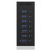 ICY BOX IB-AC618 USB 3.2 Gen 1 (3.1 Gen 1) Type-B 5000 Mbit/s preto