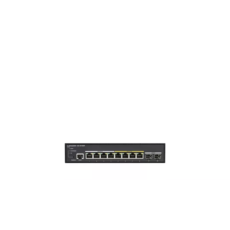 LANCOM GS-3510XP Gerido L2 2.5G Ethernet (100/1000/2500) Power over Ethernet (PoE) 1U preto