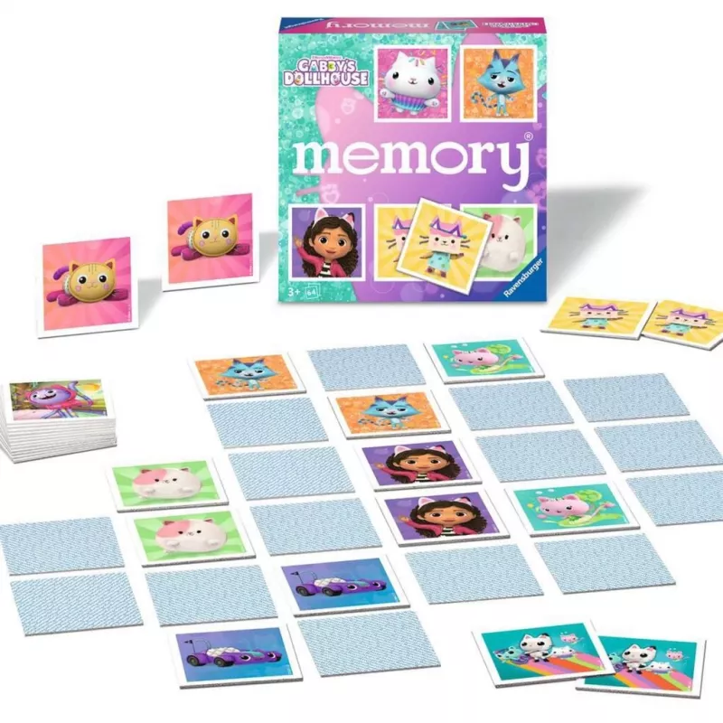 memory - Gabby's Dollhouse, jogo de memória