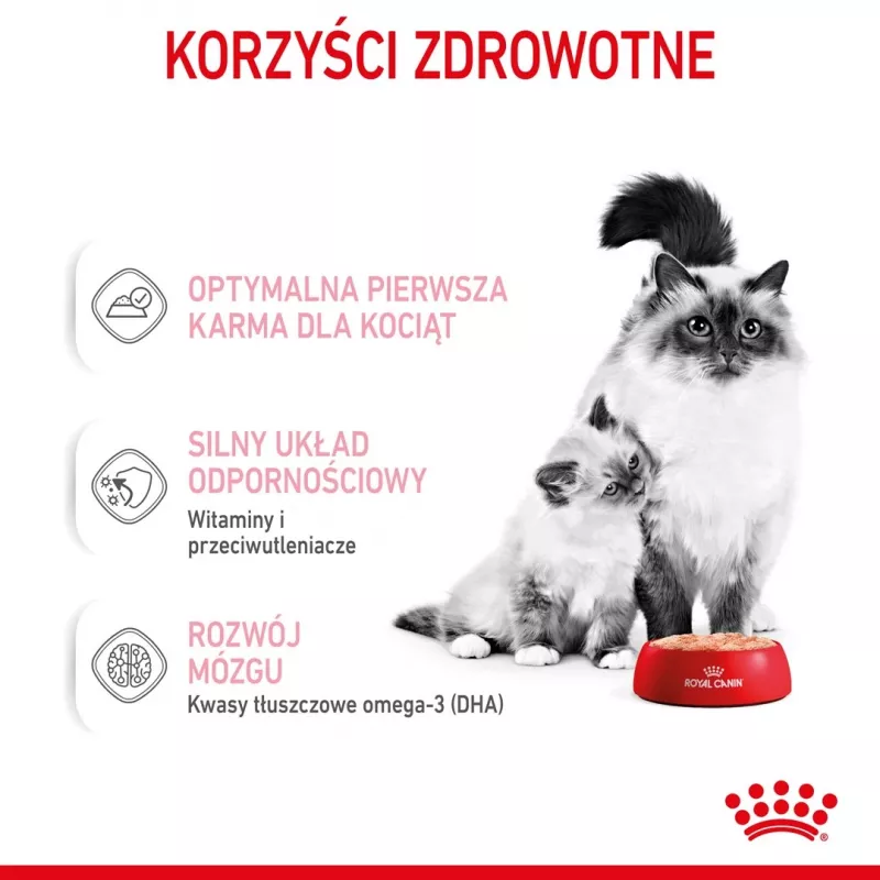 Royal Canin BABYCAT INSTINCTIVE - Ração húmida para gatos - 195 g
