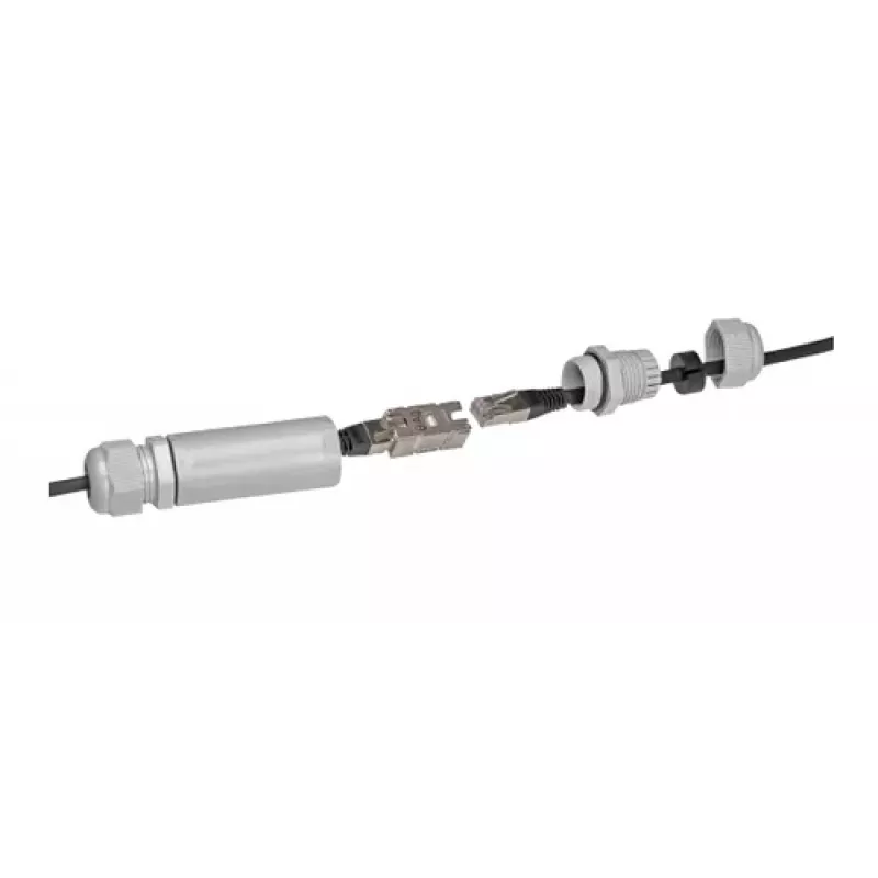 Axis 5503-431 acoplador de cabo, RJ-45 fêmea para fêmea, IP66