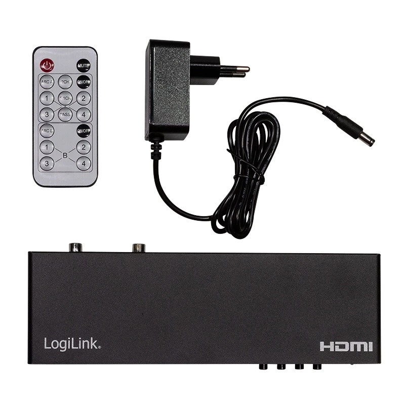 Switch HDMI 4x2 portas 4K/60Hz