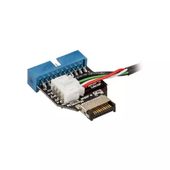 Cabo USB interno Akasa AK-CBUB38-40BK 0,4 m