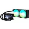 Caixa de PC Jonsbo D32 STD + Refrigeração líquida completa TRYX PANORAMA, ARGB - 240 mm, preto