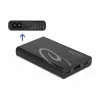 DeLOCK carregador USB 2 x USB Type-C PD 3.0 + 1 x USB Type-A, 60 W