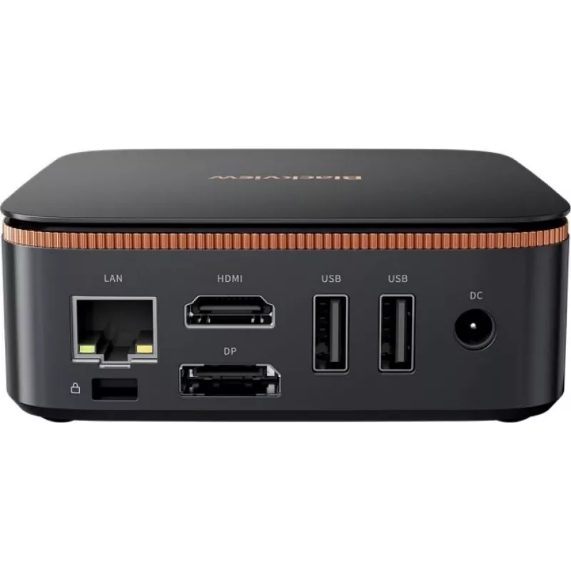 Blackview MP20 16 GB SSD 512 GB Win 11 Pro - Mini-PC, preto