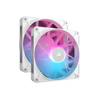 Corsair iCUE LINK RX140 ARGB 140mm branco pack de 2