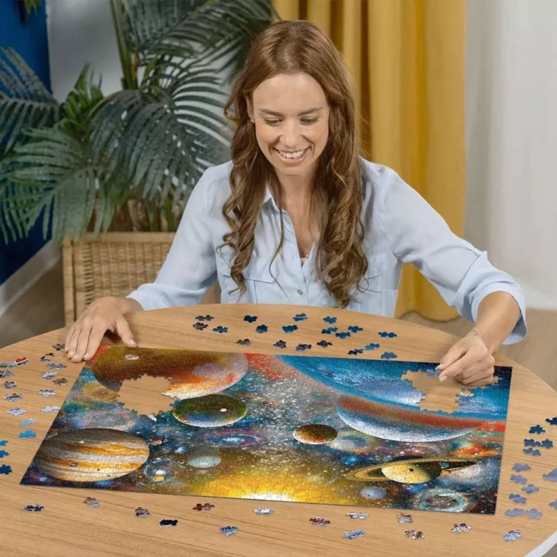 Puzzle Ravensburger Planetas 1000 peças