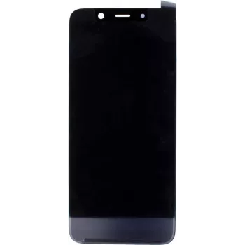 Samsung conjunto LCD frontal preto SM-A600 Galaxy A6 2018 (GH97-21897A)