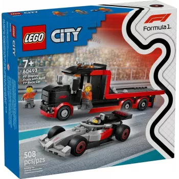LEGO CITY 60493 Camião de espetáculo F1 com carro de corrida Audi F1