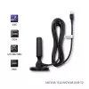 Antena de TV interior QOLTEC 57016 DVB-T2 – design compacto para receção digital terrestre