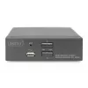 Comutador KVM Digitus 2 portas Single Display 4K HDMI
