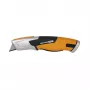 Fiskars 1062938 faca universal preta, laranja faca de lâminas trapezoidais