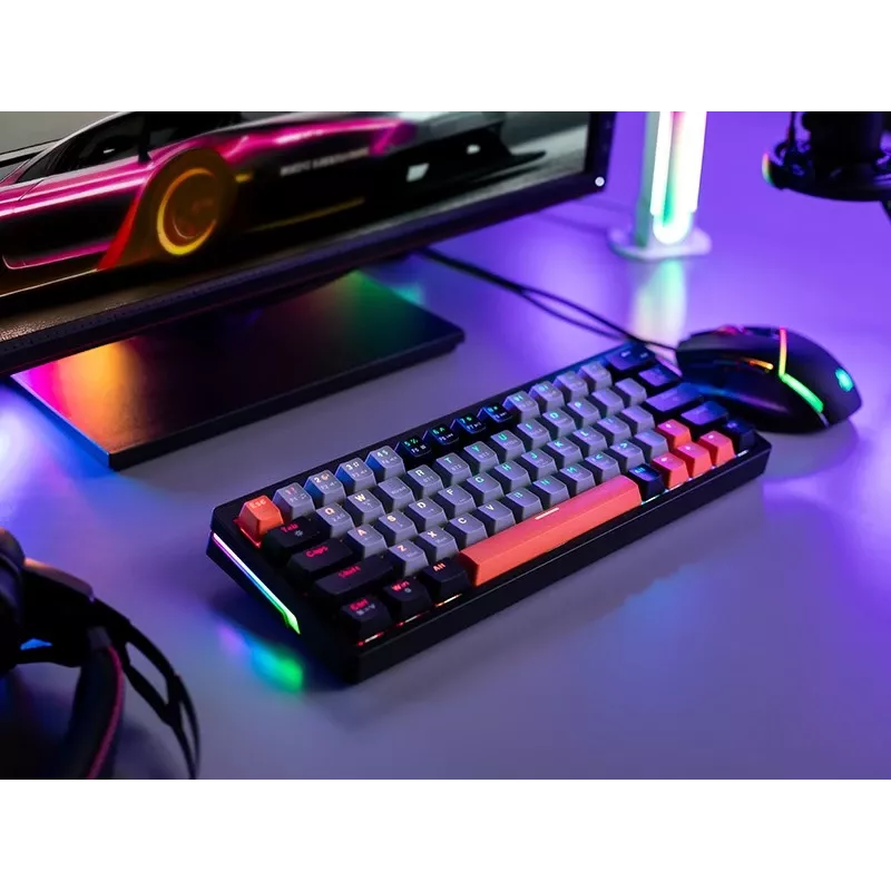 Teclado mecânico Tracer GAMEZONE EVO1 HOT SWAP 63 (cinzento) TRAKLA47297